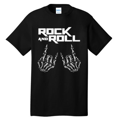 Rock On Band S For Women Rock And Roll Tall T-Shirt