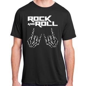 Rock On Band S For Women Rock And Roll Adult ChromaSoft Performance T-Shirt