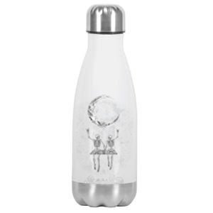 Rock On Band Tees For Women Rock And Roll For Men Stainless Steel Insulated Water Bottle