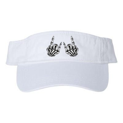 Rock On Band Tees For Women Rock And Roll Valucap Bio-Washed Visor