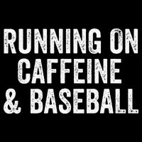 Running On Coffee And Baseball Caffeine Lover Bucket Hat