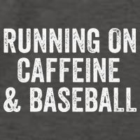Running On Coffee And Baseball Caffeine Lover Vector Backpack