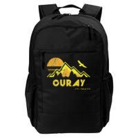 Retro Ouray Colorado Distressed Home Daily Commute Backpack