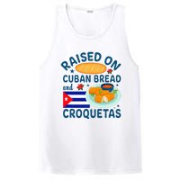 Raised On Cuban Bread And Croquetas Cuba Cuban PosiCharge Competitor Tank