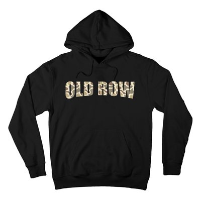 Retro Old Camo Row Vintage Camouflage Hoodie