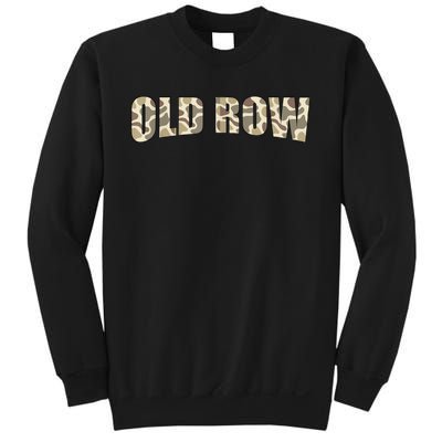 Retro Old Camo Row Vintage Camouflage Sweatshirt