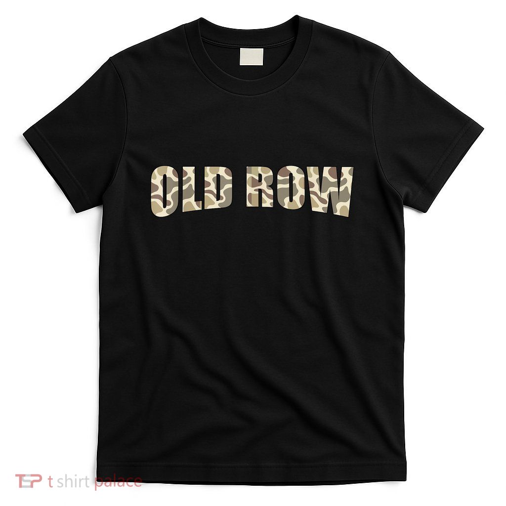 Retro Old Camo Row Vintage Camouflage T-Shirt