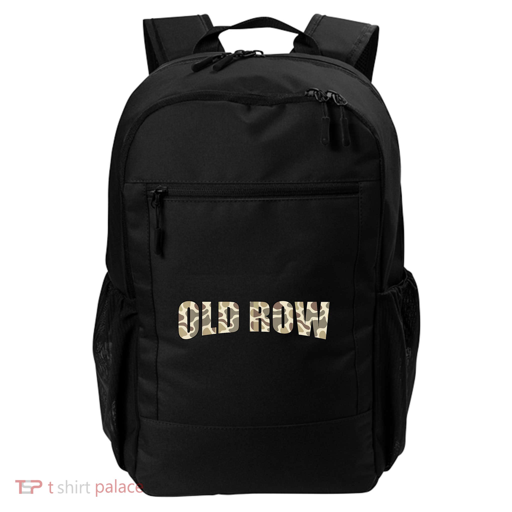 Retro Old Camo Row Vintage Camouflage Backpack