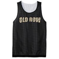 Retro Old Camo Row Vintage Camouflage Mesh Reversible Basketball Jersey Tank