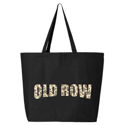 Retro Old Camo Row Vintage Camouflage 25L Jumbo Tote