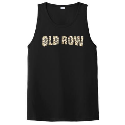 Retro Old Camo Row Vintage Camouflage PosiCharge Competitor Tank