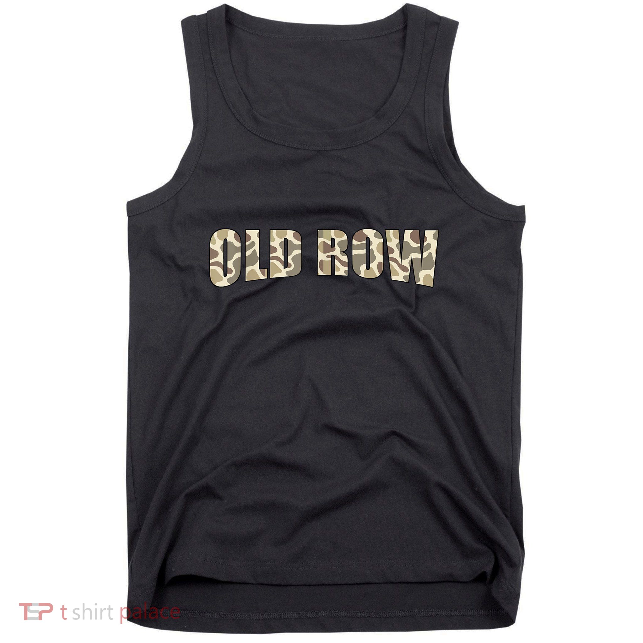 Retro Old Camo Row Vintage Camouflage Tank Top