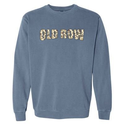 Retro Old Camo Row Vintage Camouflage Garment-Dyed Sweatshirt