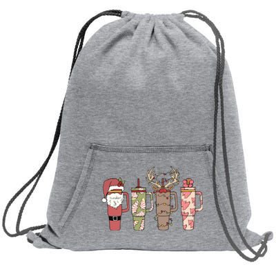 Retro Obsessive Cup Disorder Christmas Ocd Stanley Tumbler Christmas Sweatshirt Cinch Pack Bag