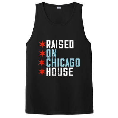 Raised On Chicago House Music EDM DJ Illinois Raver PosiCharge Competitor Tank