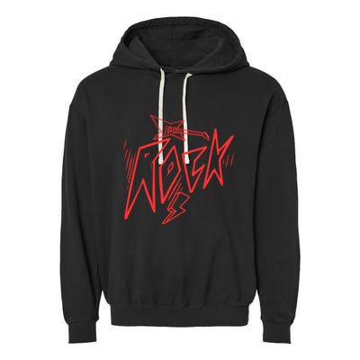 Rock On Cute Gift Garment-Dyed Fleece Hoodie