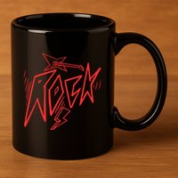 Rock On Cute Gift 11oz C Handle Ceramic Mug