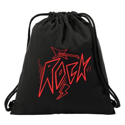 Rock On Cute Gift Drawstring Bag