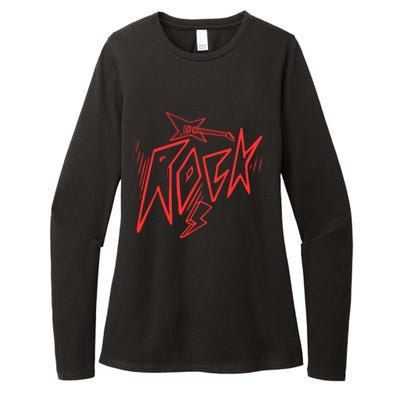 Rock On Cute Gift Womens CVC Long Sleeve Shirt