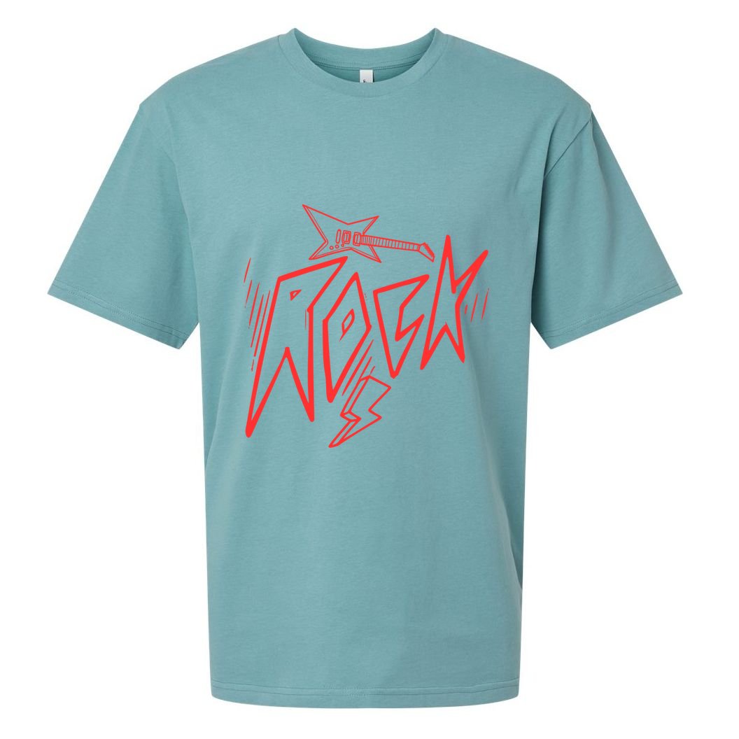 Rock On Cute Gift Sueded Cloud Jersey T-Shirt
