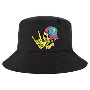 Rock On Cool Skull Cool Comfort Performance Bucket Hat