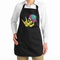 Rock On Cool Skull Apron