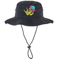 Rock On Cool Skull Bucket Hat