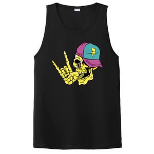 Rock On Cool Skull PosiCharge Competitor Tank