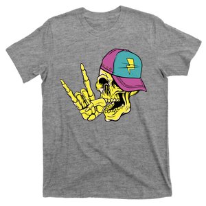 Rock On Cool Skull T-Shirt