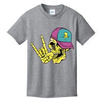 Rock On Cool Skull Kids T-Shirt