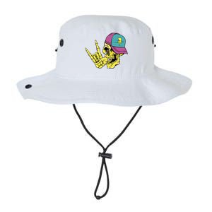 Rock On Cool Skull Legacy Cool Fit Booney Bucket Hat