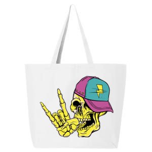 Rock On Cool Skull 25L Jumbo Tote