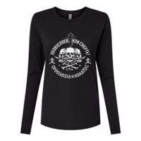 Russian Orthodox Church Union Orthodoxy Or Death Womens Cotton Relaxed Long Sleeve T-Shirt