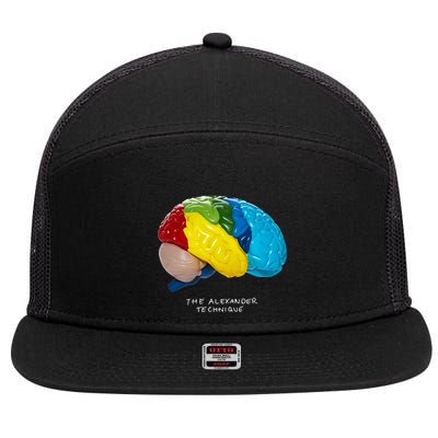 Rex Orange County The Alexander Technique 7 Panel Mesh Trucker Snapback Hat