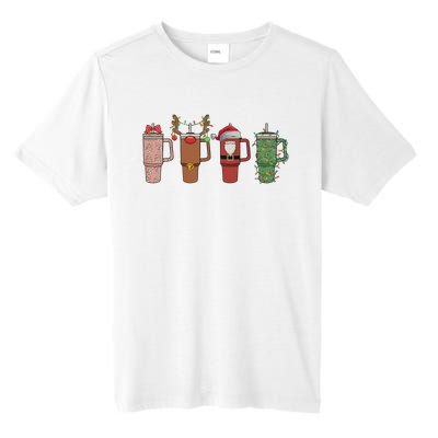 Retro Obsessive Cup Disorder Christmas Ocd Lover Christmas Funny Cup Tall Fusion ChromaSoft Performance T-Shirt