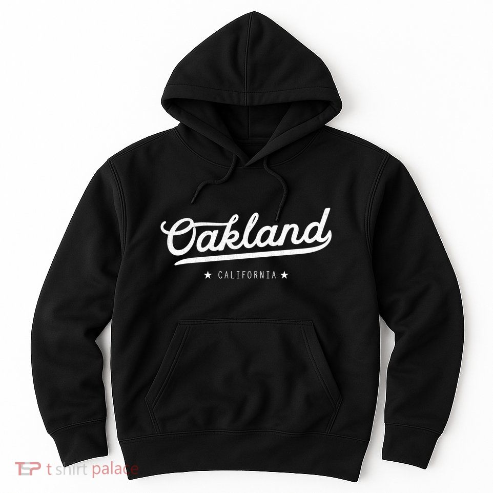 Retro Oakland California Bay Area Novelty Hoodie