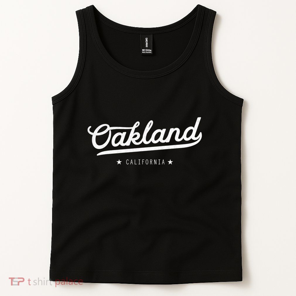 Retro Oakland California Bay Area Novelty Tank Top