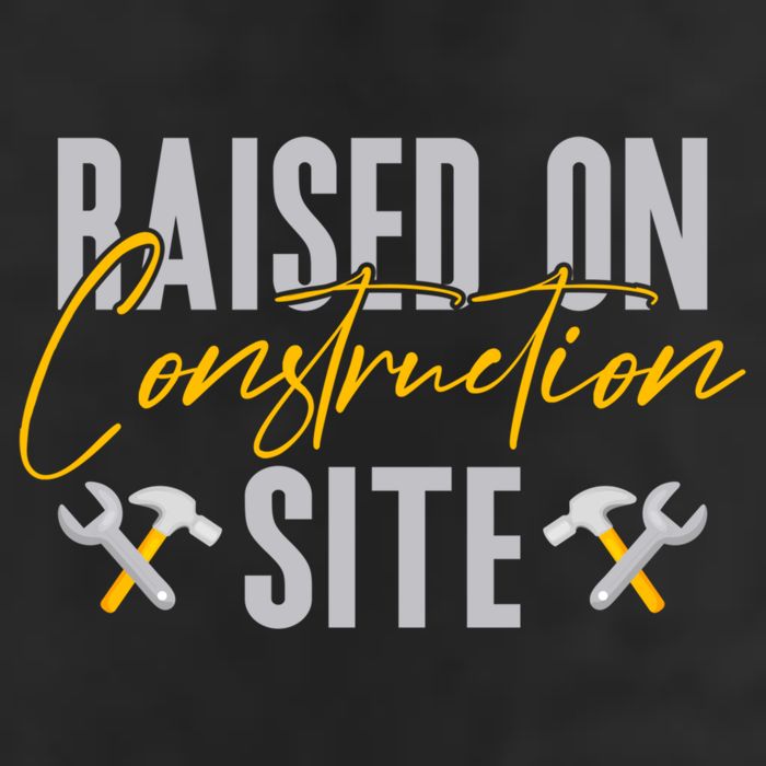 Raised On Construction Site Construction Worker Gift Adult Drive Performance Visor