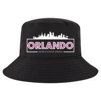 Retro Orlando City Skyline Cool Comfort Performance Bucket Hat