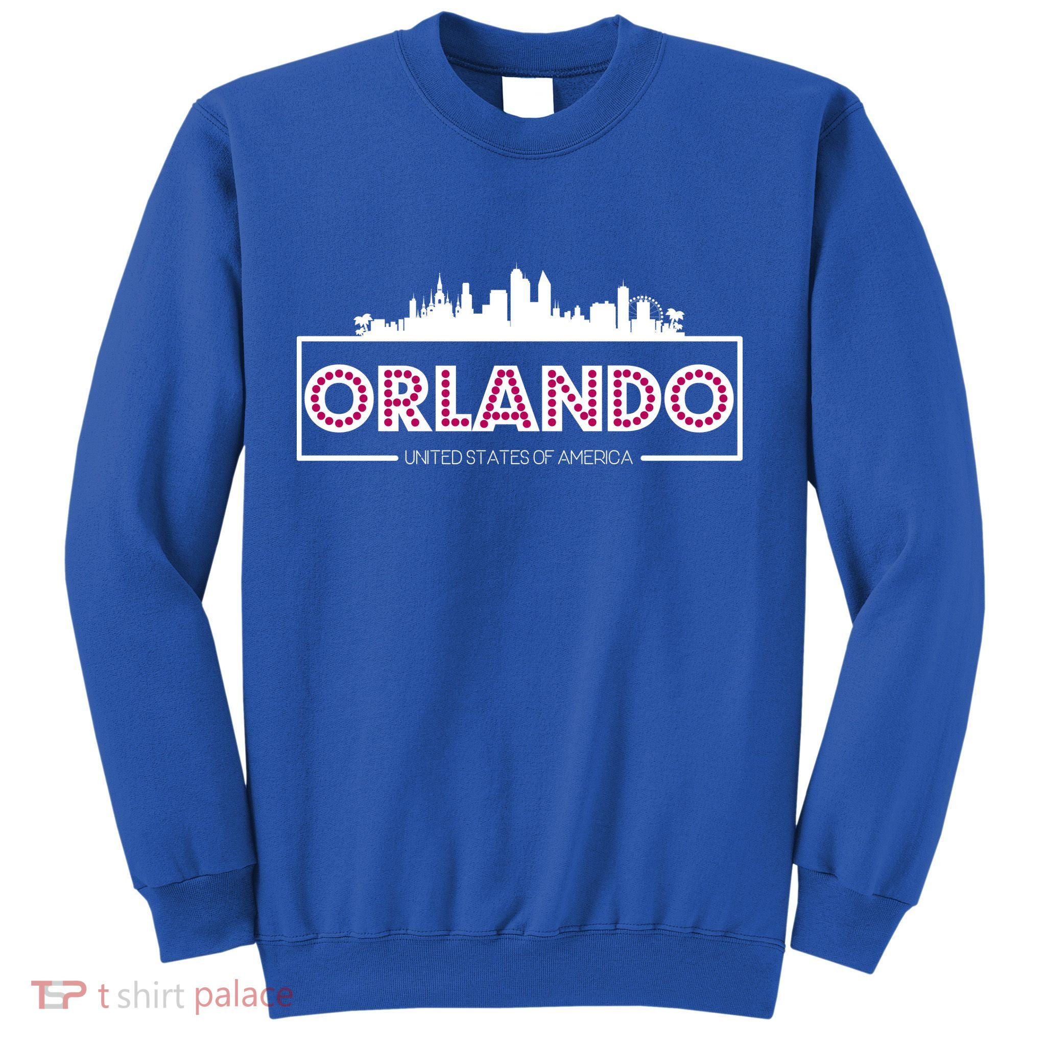 Retro Orlando City Skyline Sweatshirt