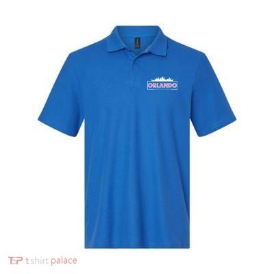 Retro Orlando City Skyline Polo