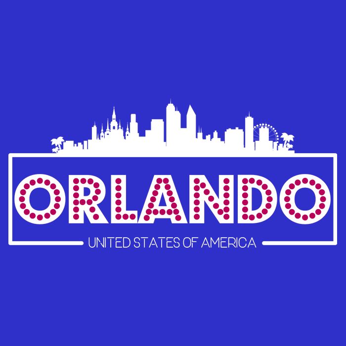 Retro Orlando City Skyline Toddler Sweatshirt