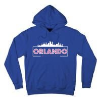 Retro Orlando City Skyline Tall Hoodie