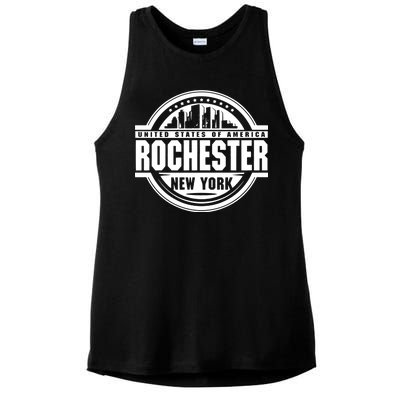 Rochester New York Ladies PosiCharge Tri-Blend Wicking Tank