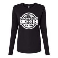 Rochester New York Womens Cotton Relaxed Long Sleeve T-Shirt