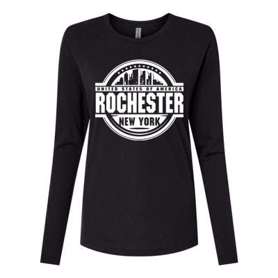 Rochester New York Womens Cotton Relaxed Long Sleeve T-Shirt