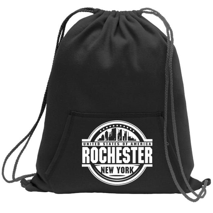 Rochester New York Sweatshirt Cinch Pack Bag