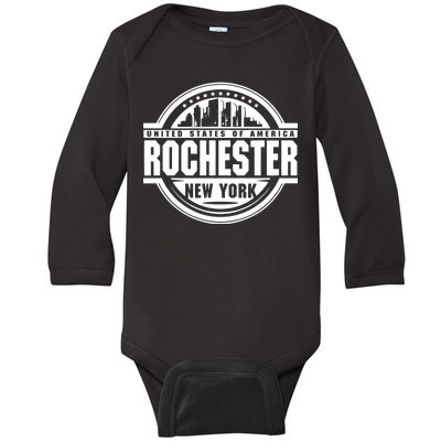 Rochester New York Baby Long Sleeve Bodysuit