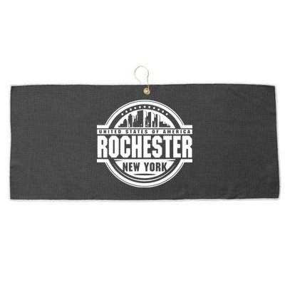 Rochester New York Large Microfiber Waffle Golf Towel