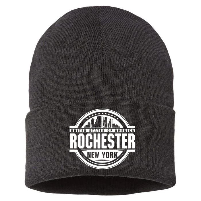 Rochester New York Sustainable Knit Beanie